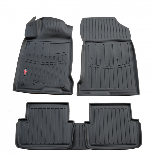 3D коврики Renault Laguna III T 2007-2015 с бортиками 30 мм Stingray