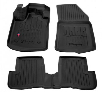 3D килимки RENAULT Lodgy (2012-...) з бортиками 30 мм (Stingray)