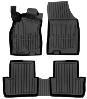 3D килимки для RENAULT Megane III (2008-2015) Universal з бортиками 30 мм (Stingray)