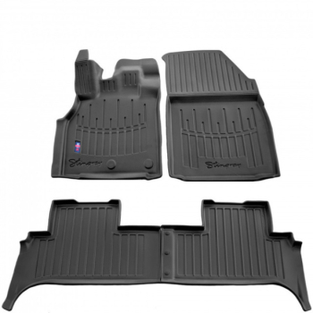 3D коврики RENAULT Scenic III 2009-2016 с бортиками 30 мм Stingray. Фото 2