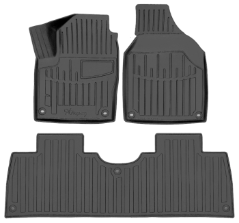 3D килимки для Seat Alhambra I (7M) (1996-2010) з бортиками 30 мм (Stingray)