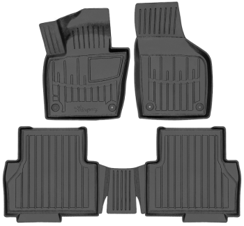3D килимки для Seat Alhambra II (7N) (2010-...) з бортиками 30 мм (Stingray)
