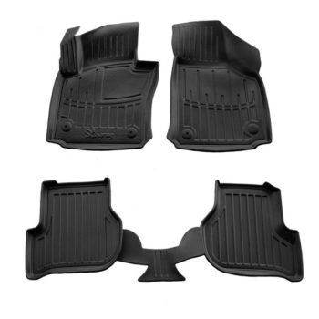3D коврики Seat Leon II 1P 2005-2012 с бортиками 30 мм Stingray