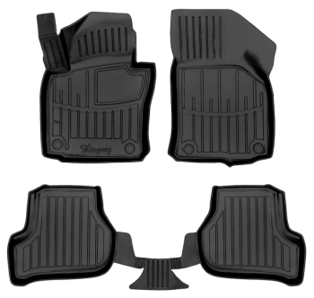 3D килимки для Seat Toledo III (5P) (2004-2009)  з бортиками 30 мм (Stingray)