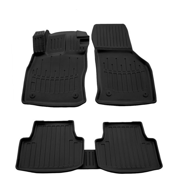 3D коврики SKODA Octavia IV A8 2020-... с бортиками 30 мм Stingray. Фото 2
