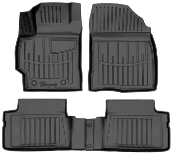 3D килимки для Toyota Auris (E150) (2007-2012) з бортиками 30 мм (Stingray)