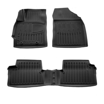 3D коврики Toyota Auris E180 2012-2019 с бортиками 30 мм Stingray
