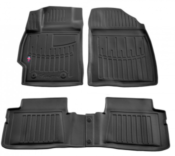 3D коврики Toyota Corolla E140 2006-2012 с бортиками 30 мм Stingray