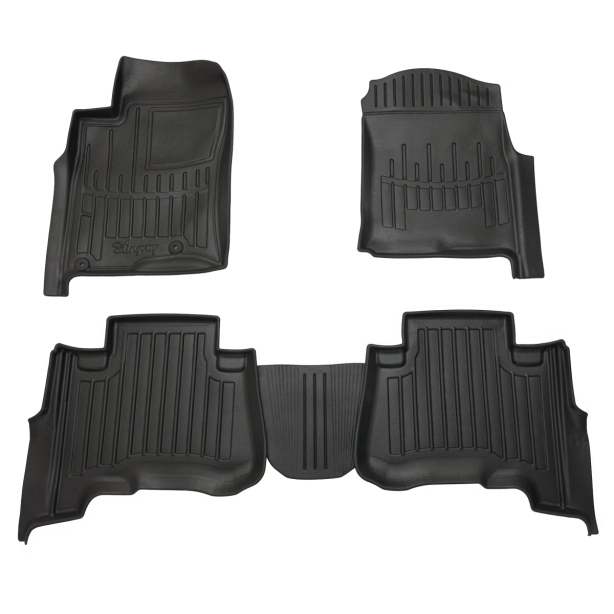 3D коврики Toyota Land Cruiser Prado J120 2002-2009 с бортами 30 мм Stingray