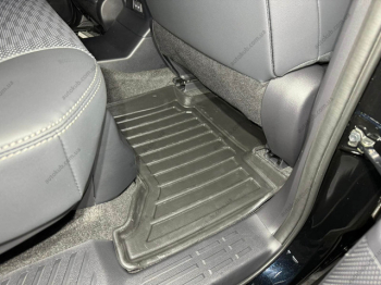 3D коврики Toyota Land Cruiser Prado J250 2023-... с бортиками 30 мм Stingray. Фото 4