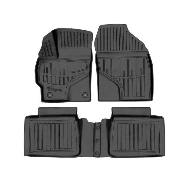 3D коврики Toyota Prius ZHW30 2009-2015 с бортиками 30 мм Stingray