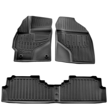 3D коврики Toyota Prius V 2011-2015 с бортиками 30 мм Stingray