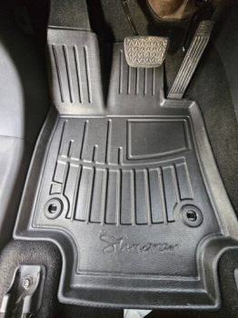 3D коврики TOYOTA RAV 4 XA50 АКП 2018-... с бортиками 30 мм Stingray. Фото 3