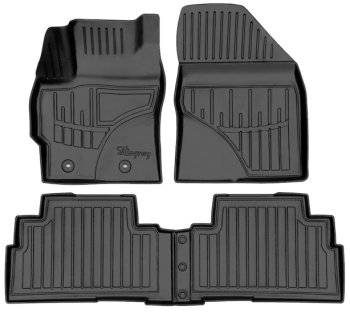 3D килимки для Toyota Verso (R20) (2009-2018) з бортиками 30 мм (Stingray)