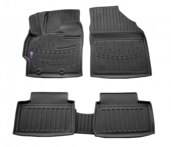 3D коврики Toyota Yaris IV XP21 2020-... с бортиками 30 мм Stingray