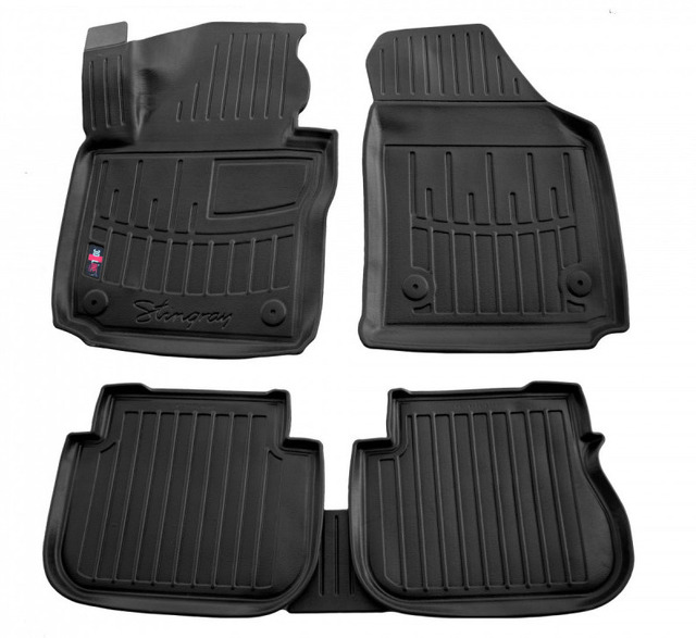 3D коврики Volkswagen Caddy III 2003-... 3-дверный с бортиками 30 мм Stingray