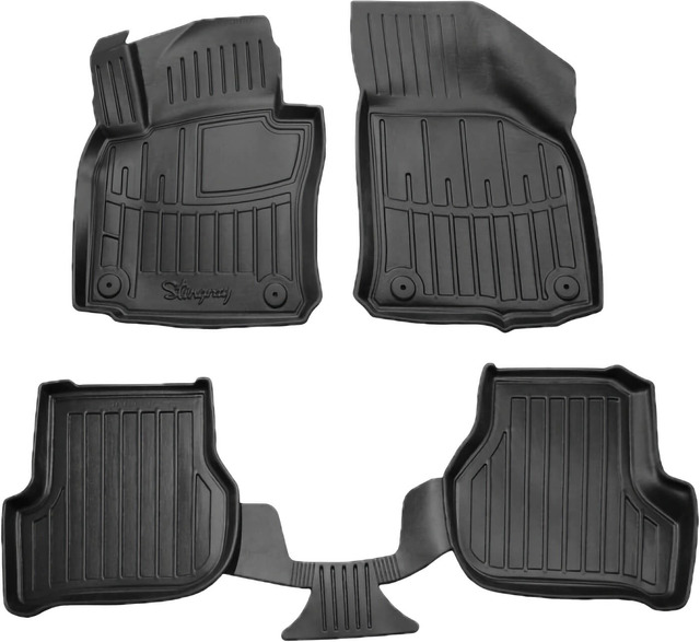 3D коврики Volkswagen Golf V 2003-2008 с бортиками 30 мм Stingray