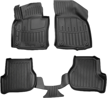 3D коврики Volkswagen Golf VI 2008-2012 с бортиками 30 мм Stingray