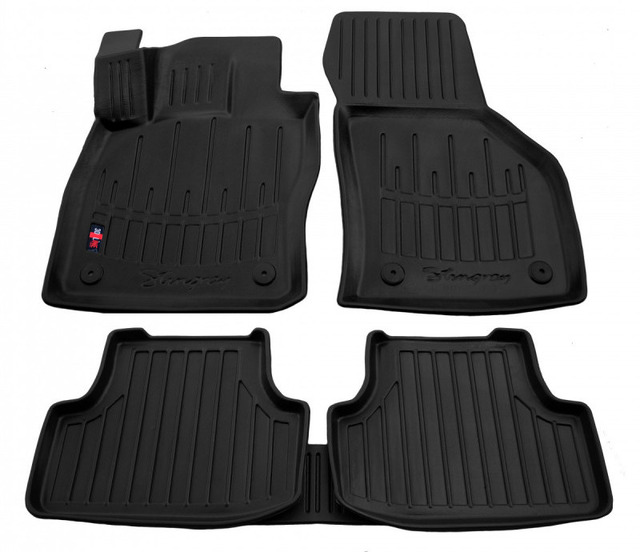 3D коврики VOLKSWAGEN Golf VII 2012-2020 с бортиками 30 мм Stingray