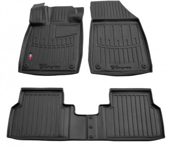 3D коврики Volkswagen ID5 2021-... с бортиками 30 мм Stingray