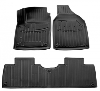 3D коврики Volkswagen Sharan I 1995-2010 с бортиками 30 мм Stingray