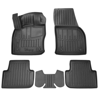 3D коврики VOLKSWAGEN Tiguan II 2015-... с бортиками 30 мм Stingray. Фото 2