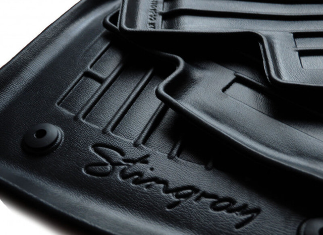 3D коврики Volkswagen Touareg I 2002-2010 с бортиками 30 мм Stingray. Фото 2