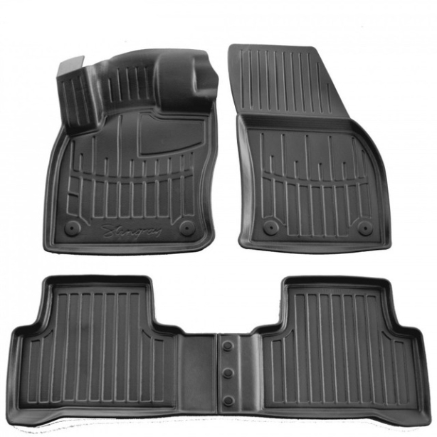 3D коврики Volkswagen Touran II 2015-... с бортиками 30 мм Stingray