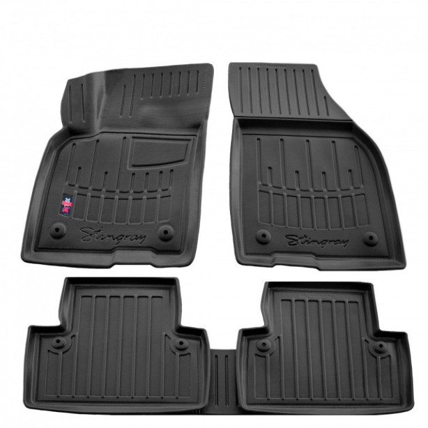 3D коврики Volvo S40 II 2004-2012 с бортиками 30 мм Stingray