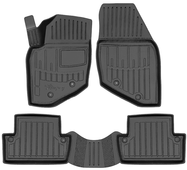 3D коврики Volvo S60 I 2001-2009 с бортиками 30 мм Stingray