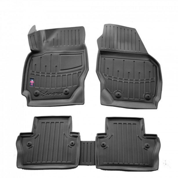 3D коврики Volvo S80 2006-2016 с бортиками 30 мм Stingray