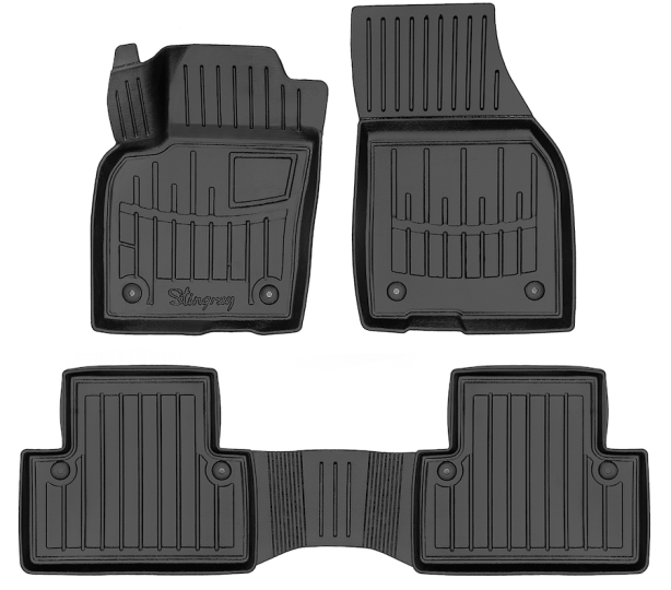 3D килимки для Volvo V50 (2004-2012)  з бортиками 30 мм (Stingray)
