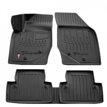 3D килимки Volvo XC90 (2002-2014) з бортиками 30 мм (Stingray)