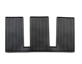 3D килимок 3 ряду Audi Q5 e-tron (2021-...) (6 місць) з бортиками 30 мм (Stingray)