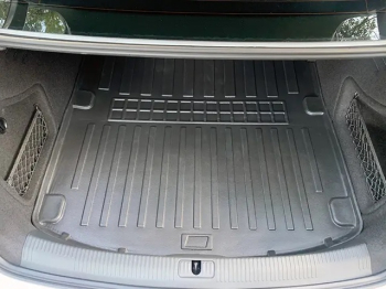 Коврик в багажник Audi A4 (B9) (2015-...) (Sedan) з бортиками 30 мм (Stingray). Фото 3