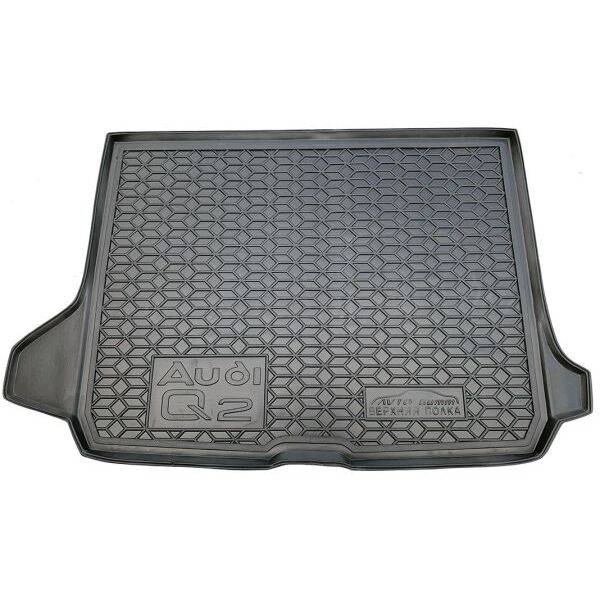 Коврик в багажник Audi Q2 2016- (Верхня поличка) (Avto-Gumm)