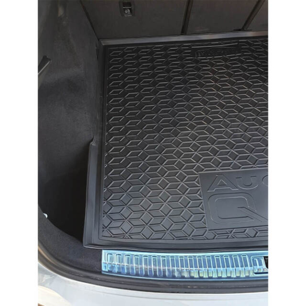Коврик в багажник Audi Q3 (F3) (2019-...) Верхняя полка Резиновые Avto-Gumm. Фото 3