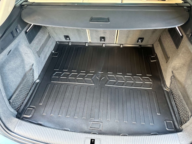 Коврик в багажник Audi Q5 (FY) (2016-...) з бортиками 30 мм (Stingray). Фото 2