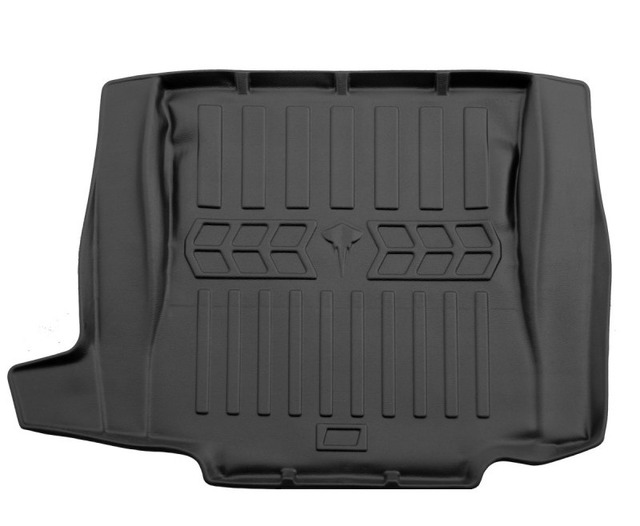 Коврик в багажник BMW 1 (E87) (2004-2011) с бортиками 30 мм (Stingray)