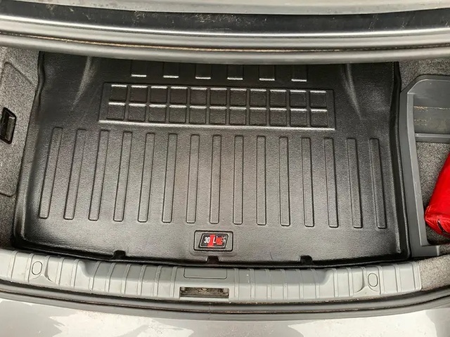 Коврик в багажник BMW 3 (E90) (2004-2013) (Sedan) з бортиками 30 мм (Stingray). Фото 3