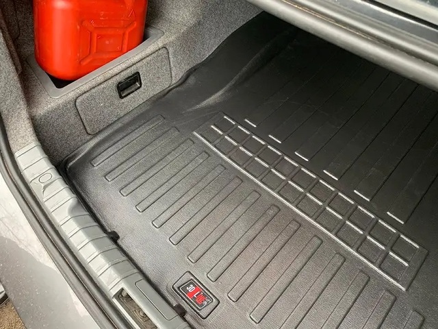 Коврик в багажник BMW 3 (E90) (2004-2013) (Sedan) з бортиками 30 мм (Stingray). Фото 4