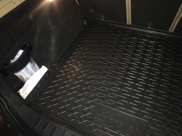 Коврик в багажник BMW X1 (E84) 2009-2015 (Avto-Gumm). Фото 9