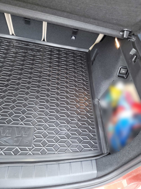 Коврик в багажник BMW X1 (F48) (2015-...) Резиновые Avto-Gumm. Фото 8