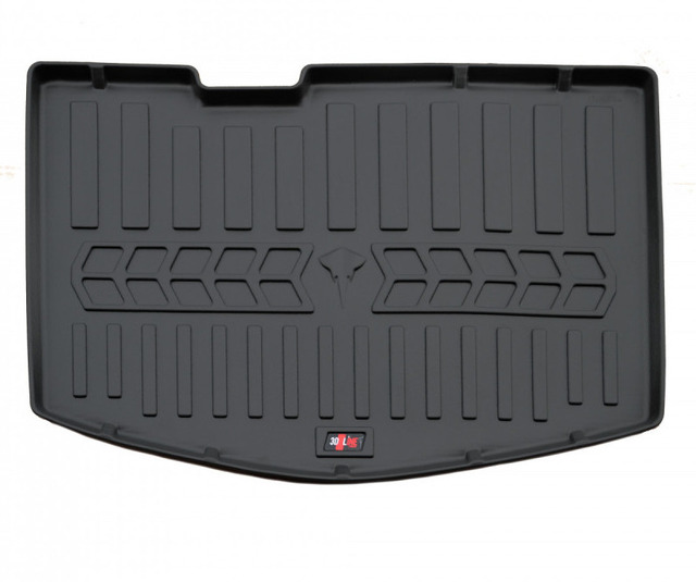 Коврик в багажник Chevrolet Bolt 16-/Opel Ampera E 16- нижня поличка з бортиками 30 мм (Stingray)