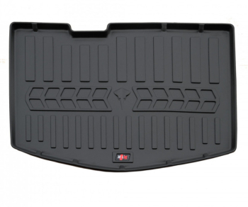 Коврик в багажник Chevrolet Bolt 16-/Opel Ampera E 16- нижня поличка з бортиками 30 мм (Stingray)