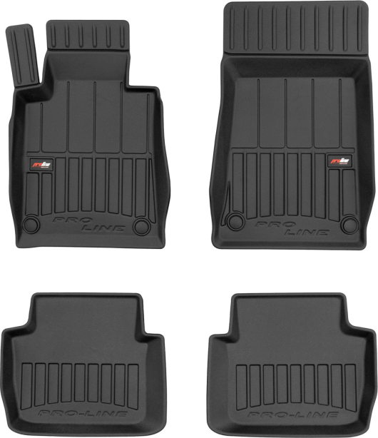 Резиновые коврики в салон BMW 3-series E46 1997-2006 задний привод Frogum Proline Premium