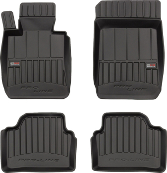 Гумові килимки в салон BMW 3-series (E90; E91; E92) 2004-2013 (задний привод) (Frogum Proline Premium)