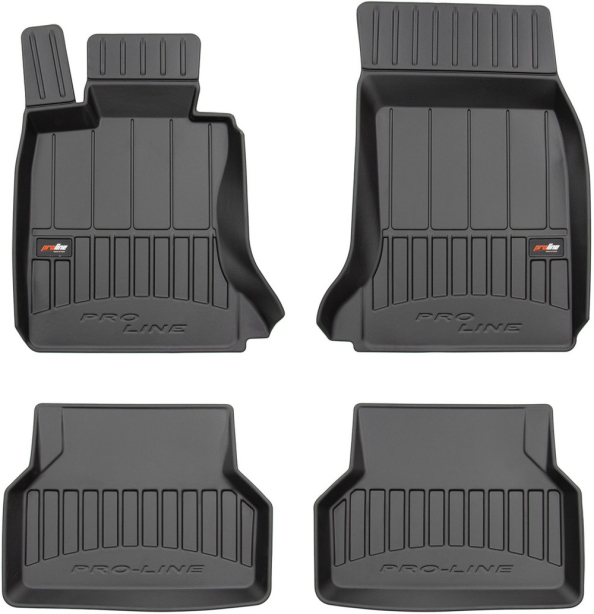 Гумові килимки в салон BMW 5-series (E60; E61) 2003-2010 (Frogum Proline Premium)