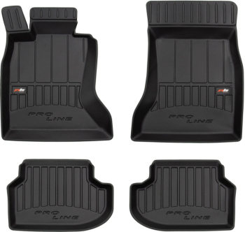 Гумові килимки в салон BMW 5-series (F10; F11) 2013-2017 (полный привод) (Frogum Proline Premium)