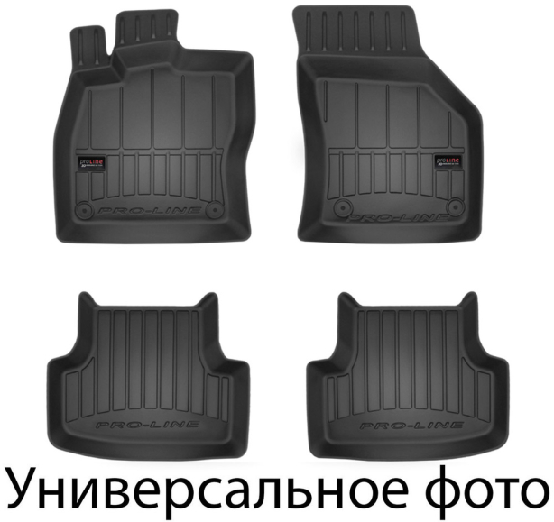 Резиновые коврики в салон BYD Seal (mkI) 2022→ Frogum Proline Premium